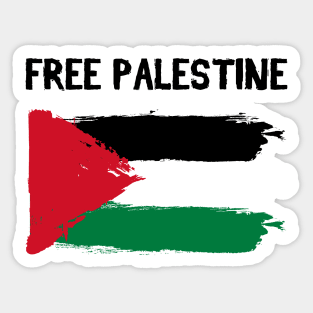 Free Palestine Supporters Free Gaza Jerusalem Mosque Sticker